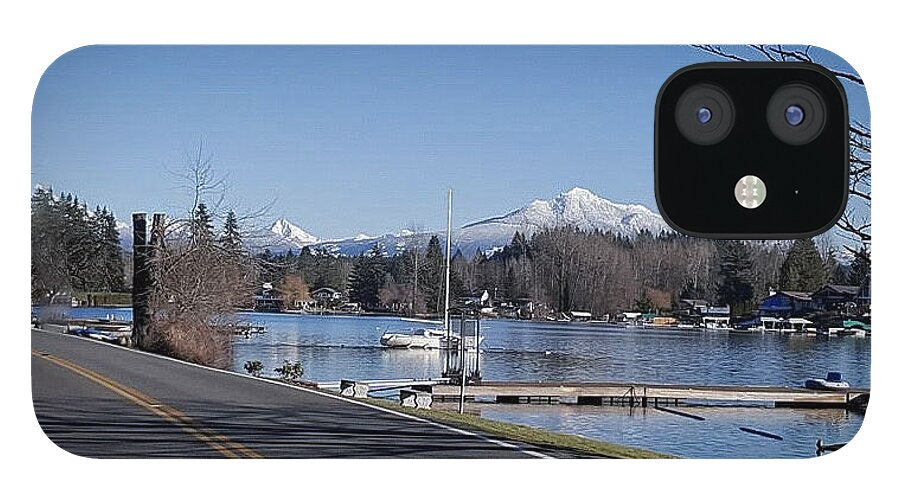 View of lake Steven - Phone Case