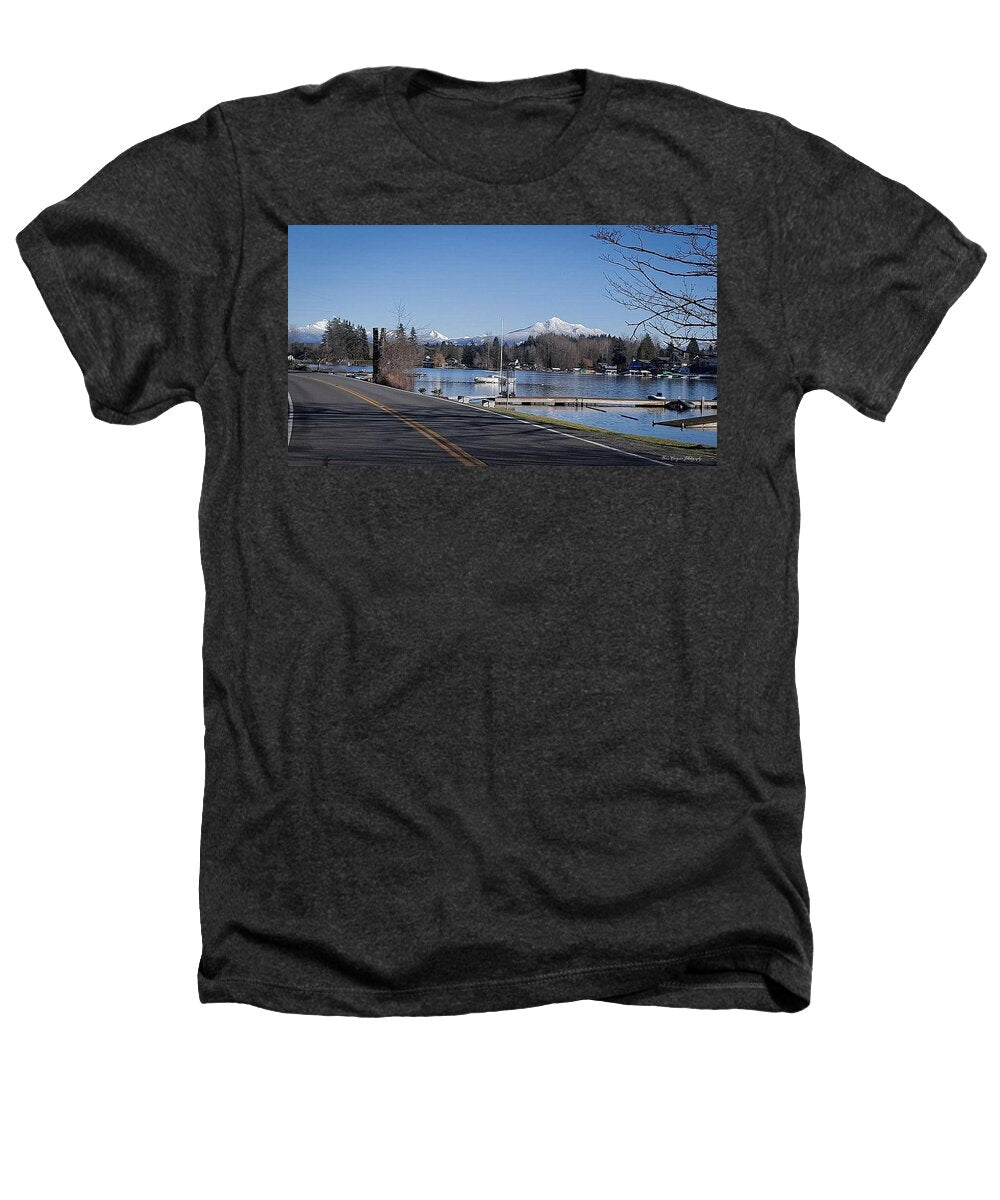 View of lake Steven - Heathers T-Shirt