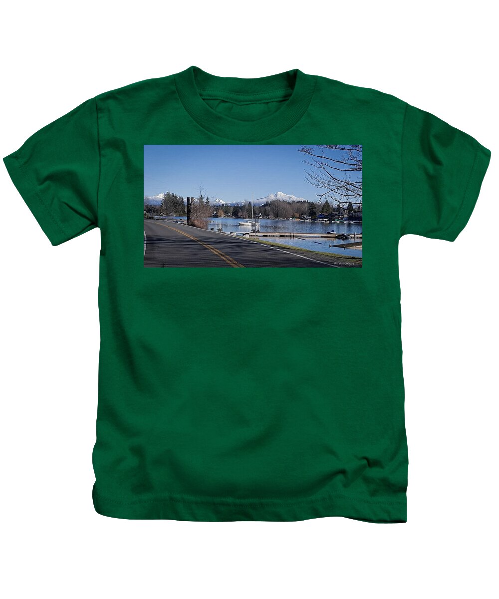 View of lake Steven - Kids T-Shirt