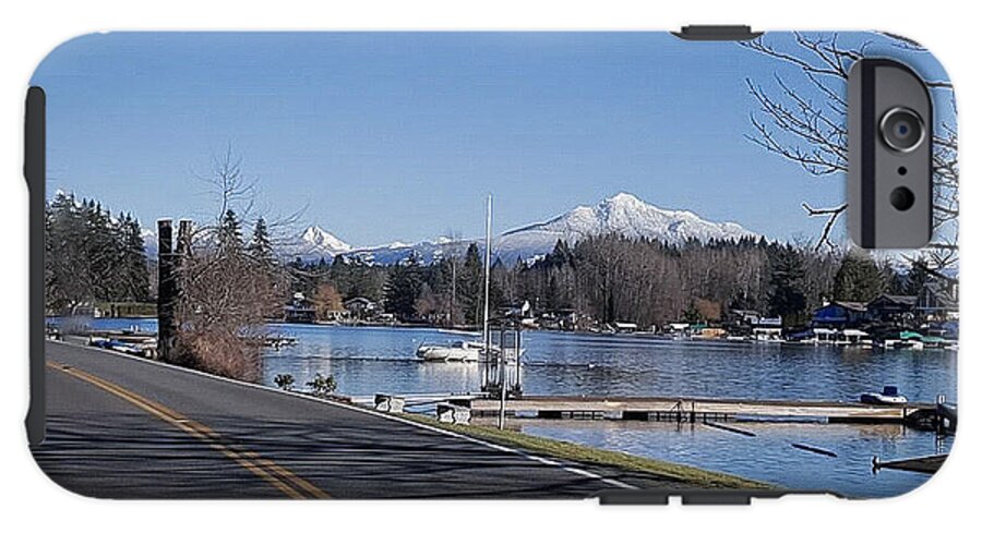 View of lake Steven - Phone Case