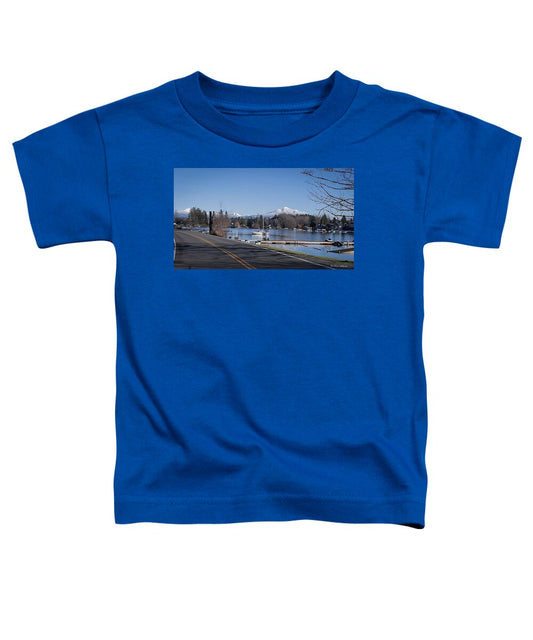 View of lake Steven - Toddler T-Shirt