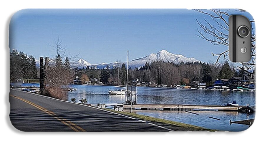 View of lake Steven - Phone Case