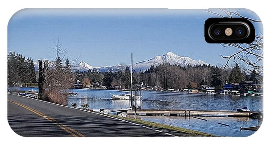 View of lake Steven - Phone Case