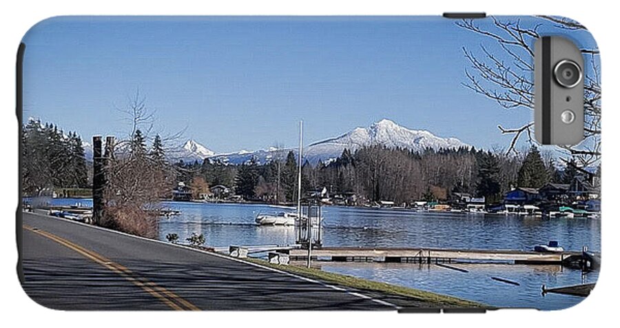 View of lake Steven - Phone Case