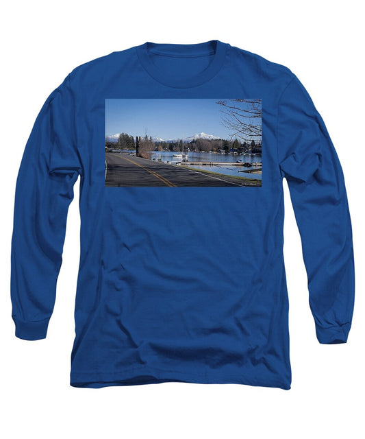 View of lake Steven - Long Sleeve T-Shirt