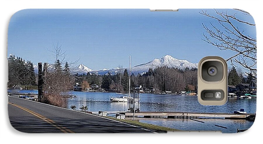 View of lake Steven - Phone Case