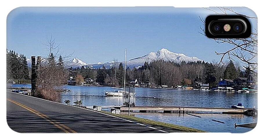 View of lake Steven - Phone Case