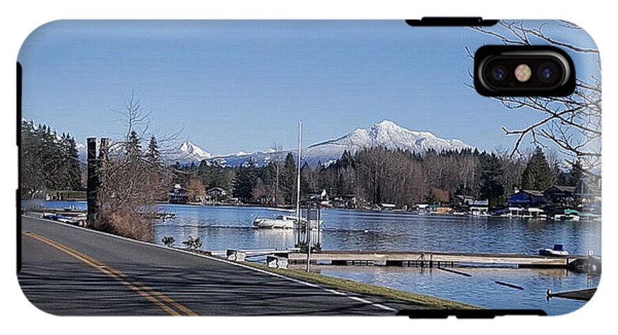 View of lake Steven - Phone Case