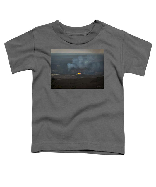 Volcano in Hawaii  - Toddler T-Shirt