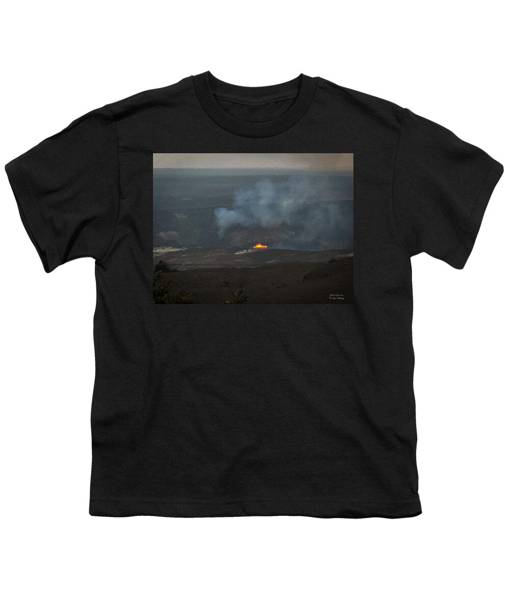 Volcano in Hawaii  - Youth T-Shirt