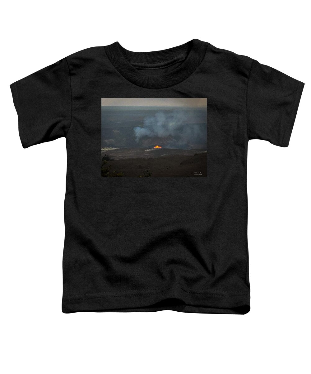 Volcano in Hawaii  - Toddler T-Shirt