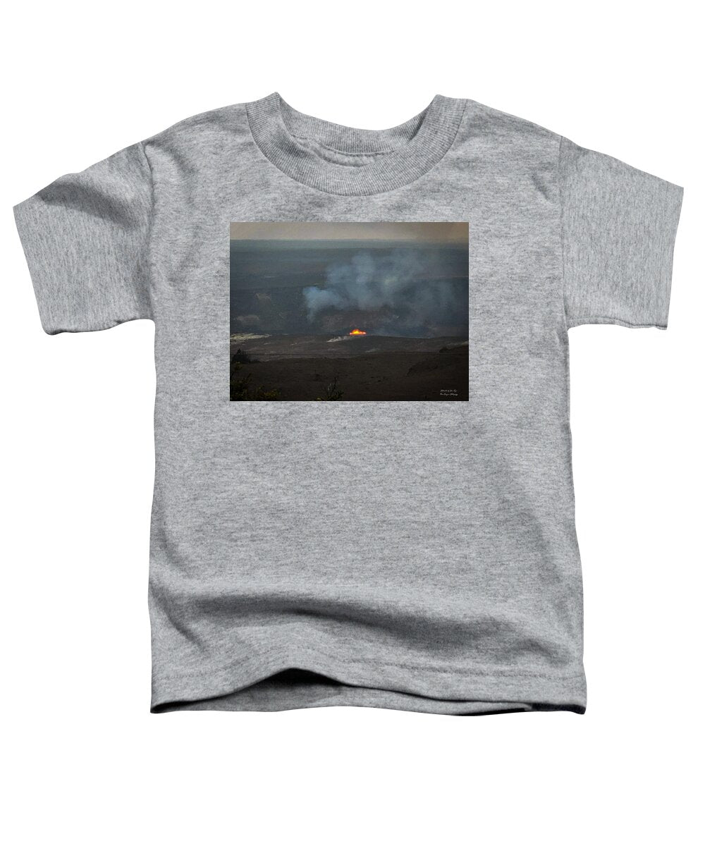 Volcano in Hawaii  - Toddler T-Shirt