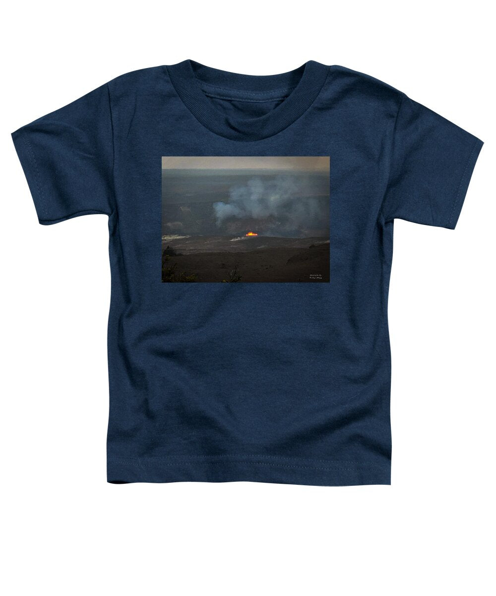 Volcano in Hawaii  - Toddler T-Shirt