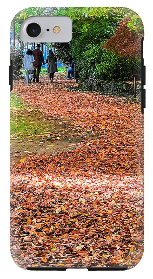 Walk along the park  - Phone Case