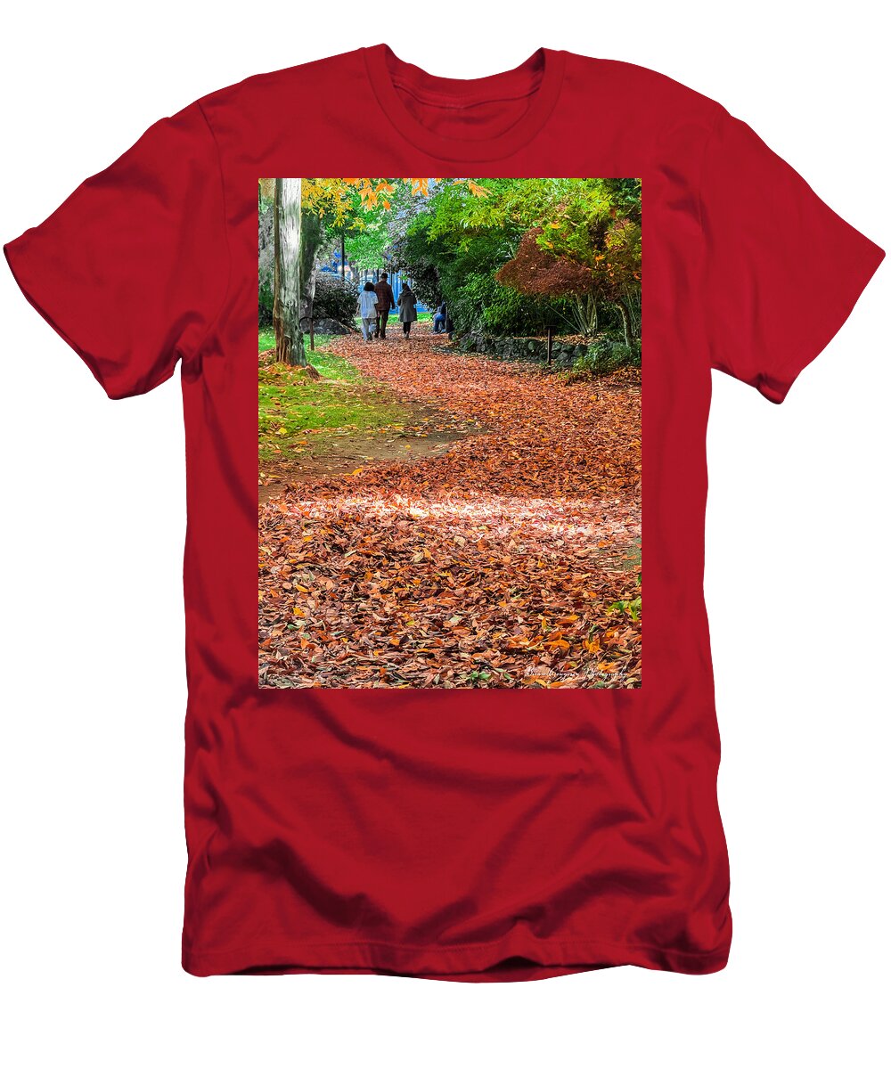 Walk along the park  - T-Shirt