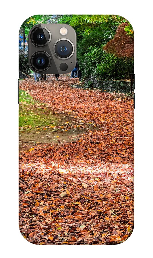 Walk along the park  - Phone Case