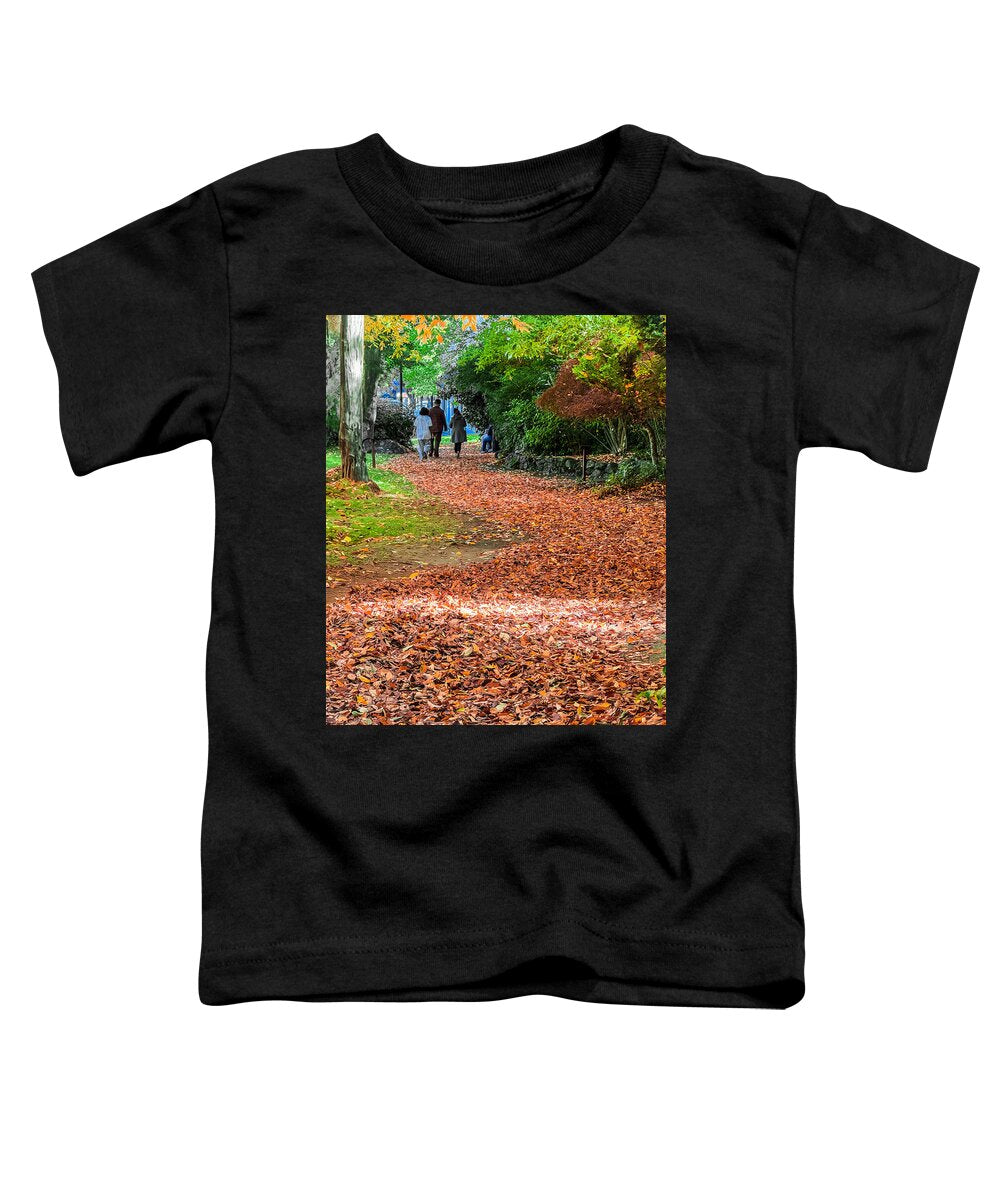 Walk along the park  - Toddler T-Shirt
