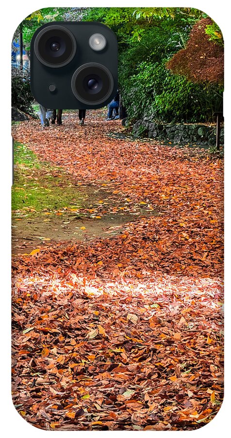 Walk along the park  - Phone Case