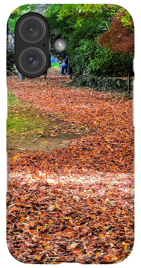 Walk along the park  - Phone Case