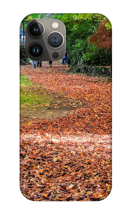 Walk along the park  - Phone Case
