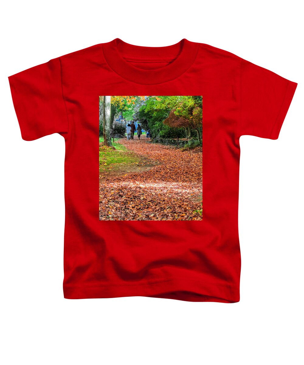 Walk along the park  - Toddler T-Shirt