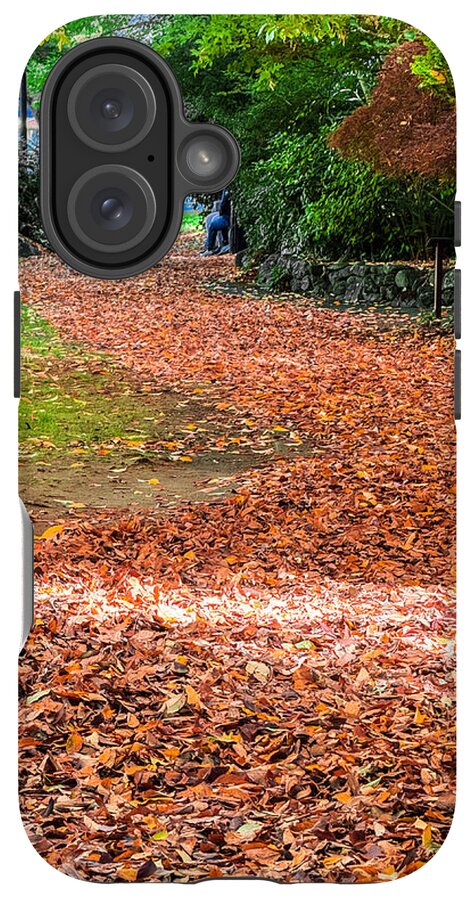 Walk along the park  - Phone Case