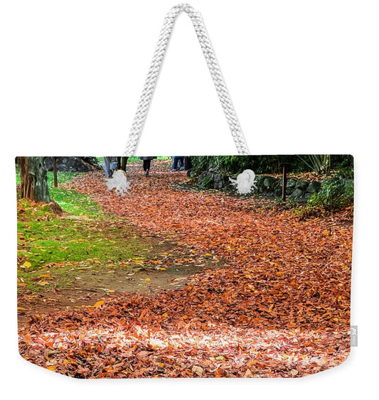 Walk along the park  - Weekender Tote Bag