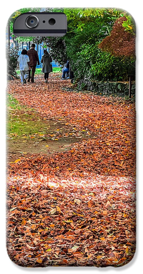 Walk along the park  - Phone Case