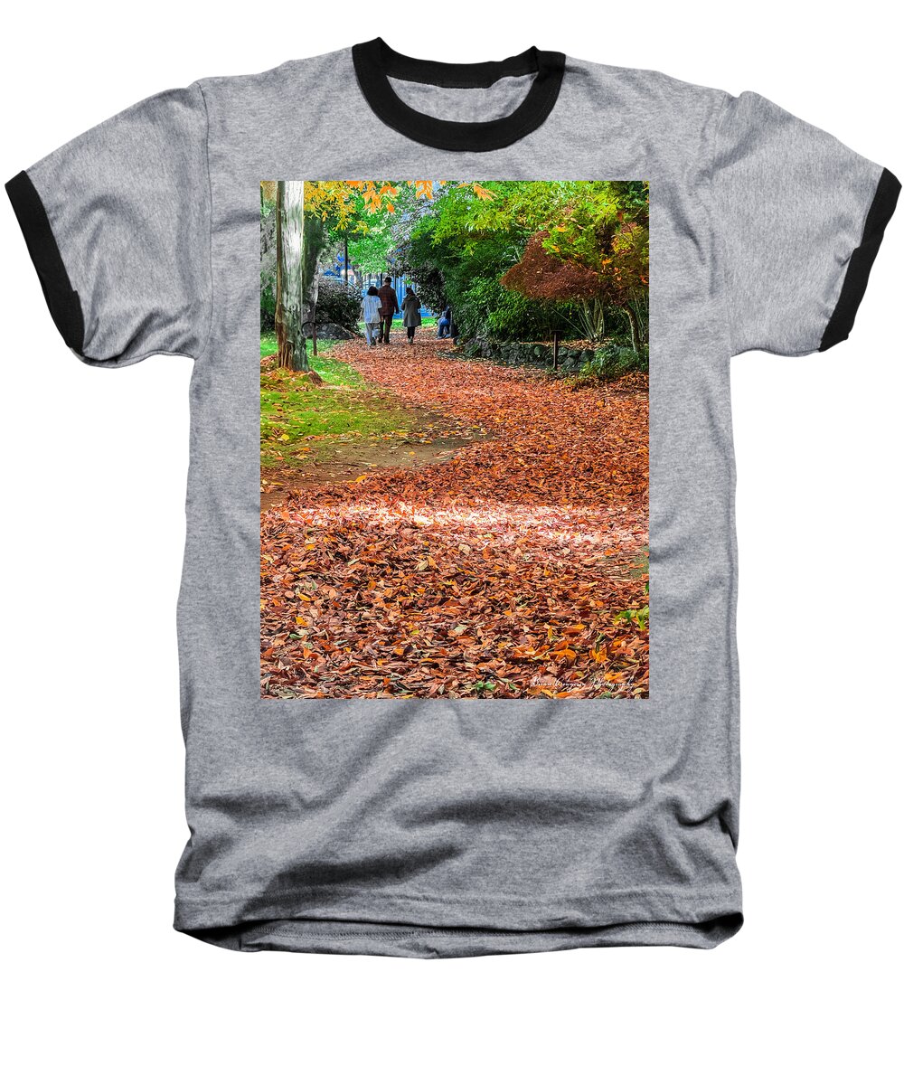 Walk along the park  - Baseball T-Shirt