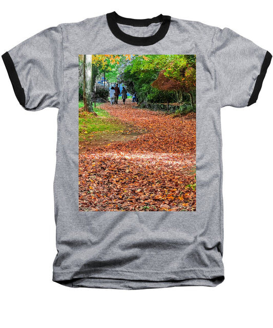 Walk along the park  - Baseball T-Shirt