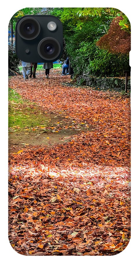 Walk along the park  - Phone Case