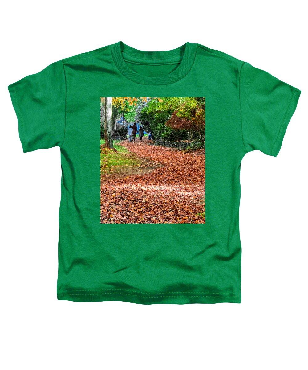 Walk along the park  - Toddler T-Shirt