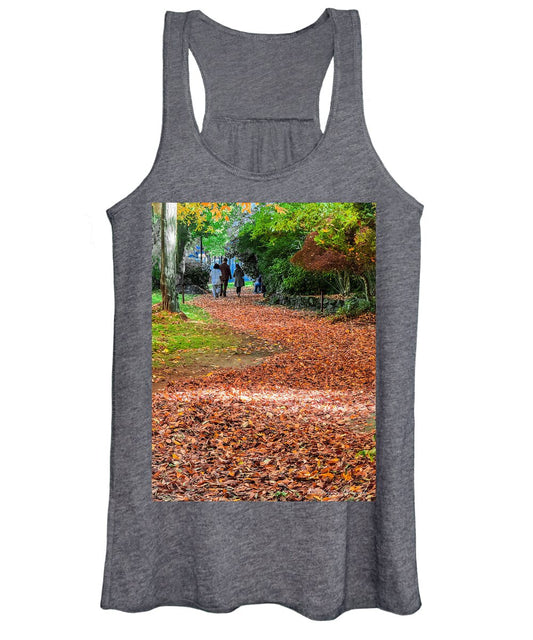 Walk along the park  - Women's Tank Top