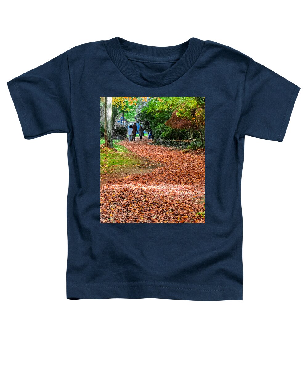 Walk along the park  - Toddler T-Shirt