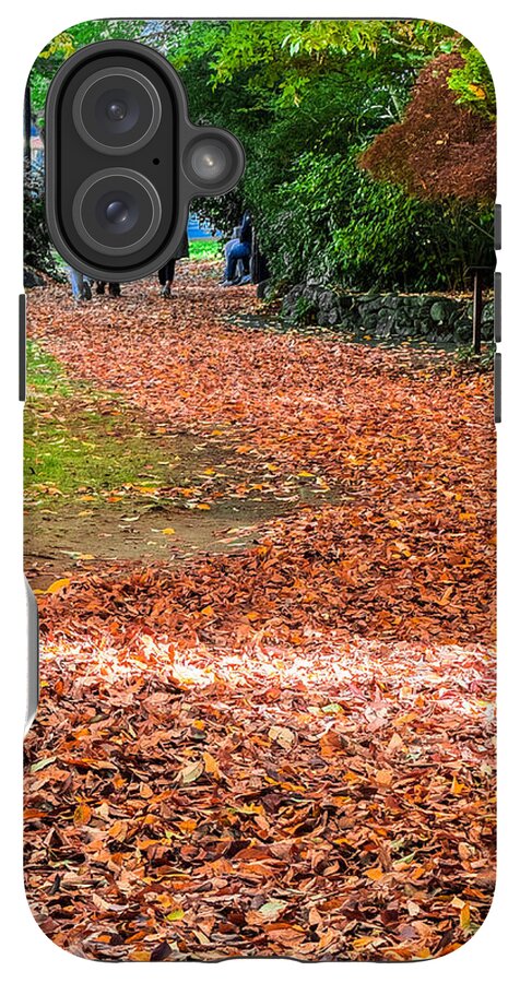 Walk along the park  - Phone Case