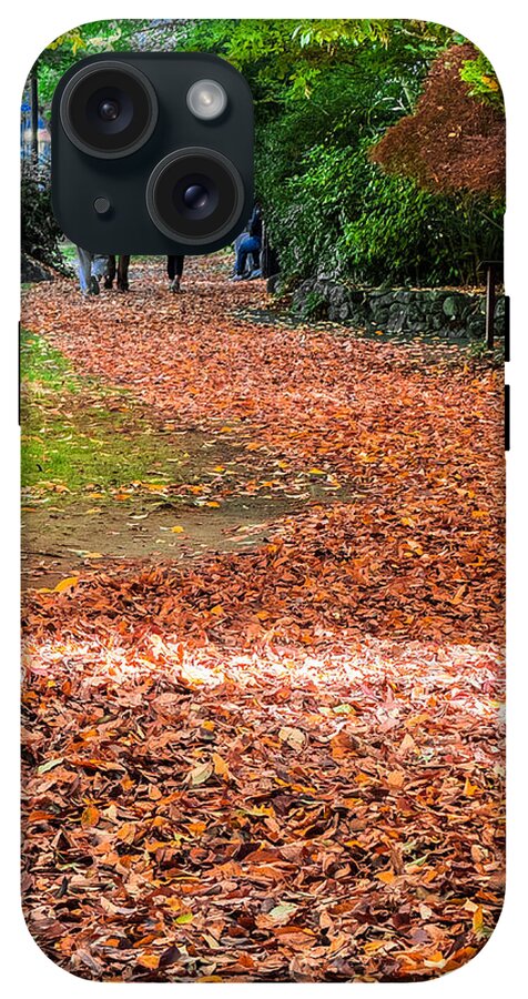 Walk along the park  - Phone Case