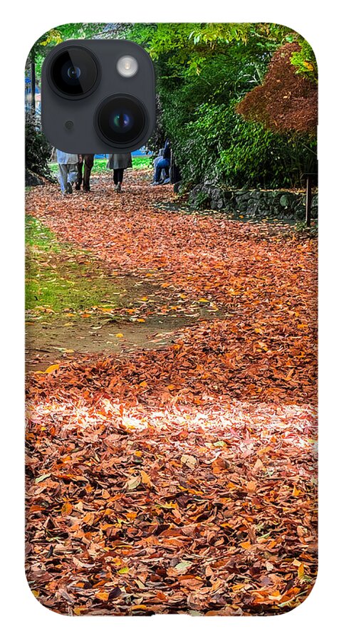 Walk along the park  - Phone Case