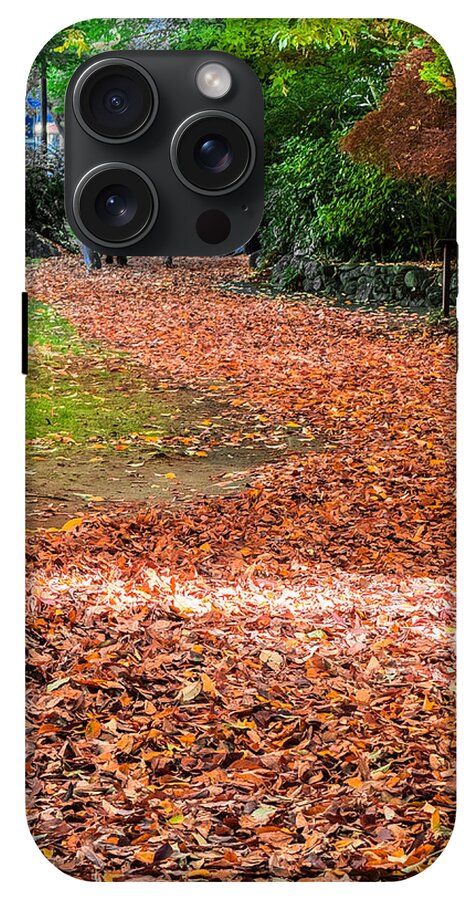 Walk along the park  - Phone Case