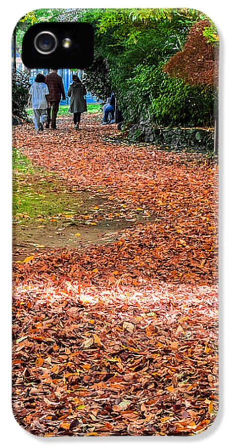 Walk along the park  - Phone Case
