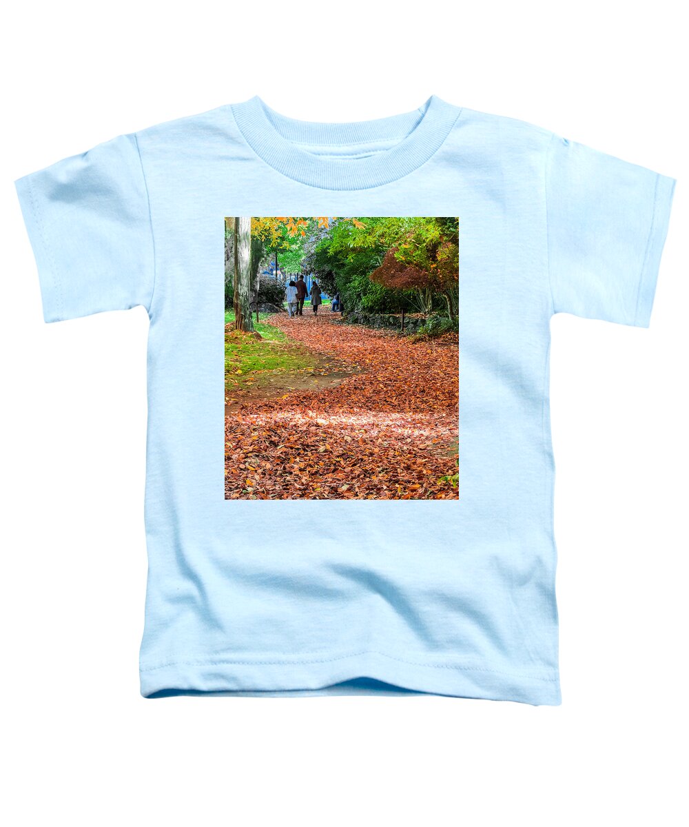 Walk along the park  - Toddler T-Shirt