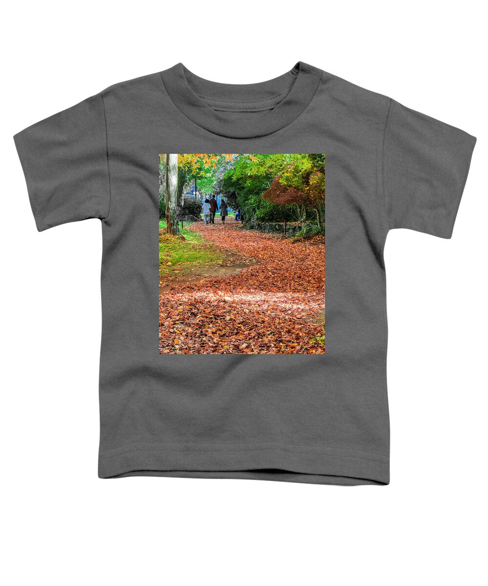 Walk along the park  - Toddler T-Shirt