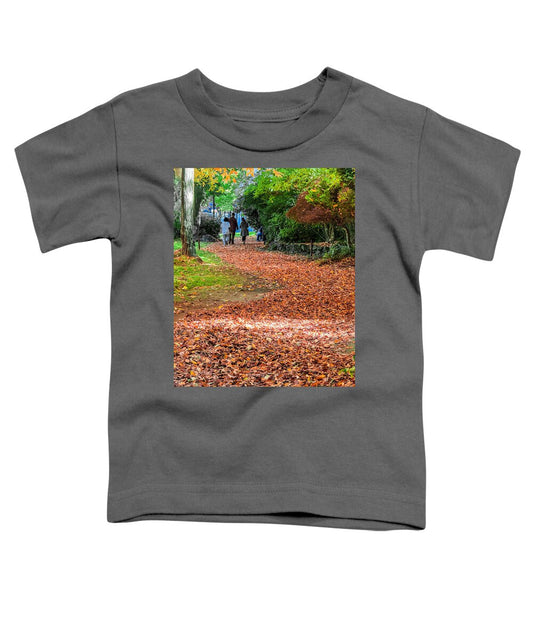 Walk along the park  - Toddler T-Shirt