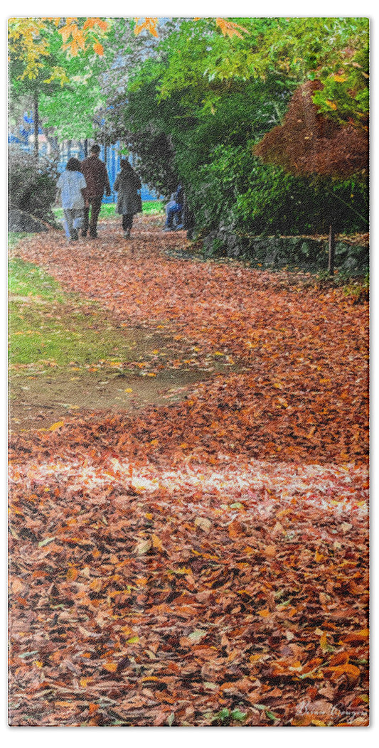 Walk along the park  - Bath Towel