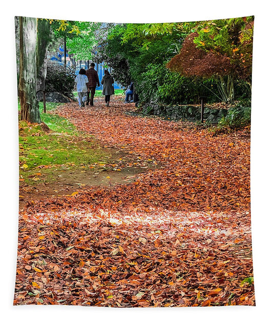 Walk along the park  - Tapestry
