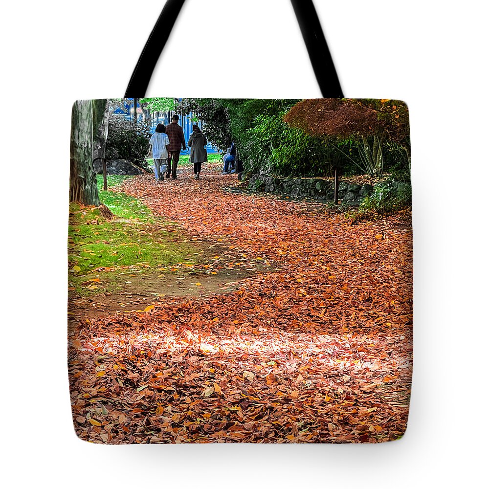 Walk along the park  - Tote Bag
