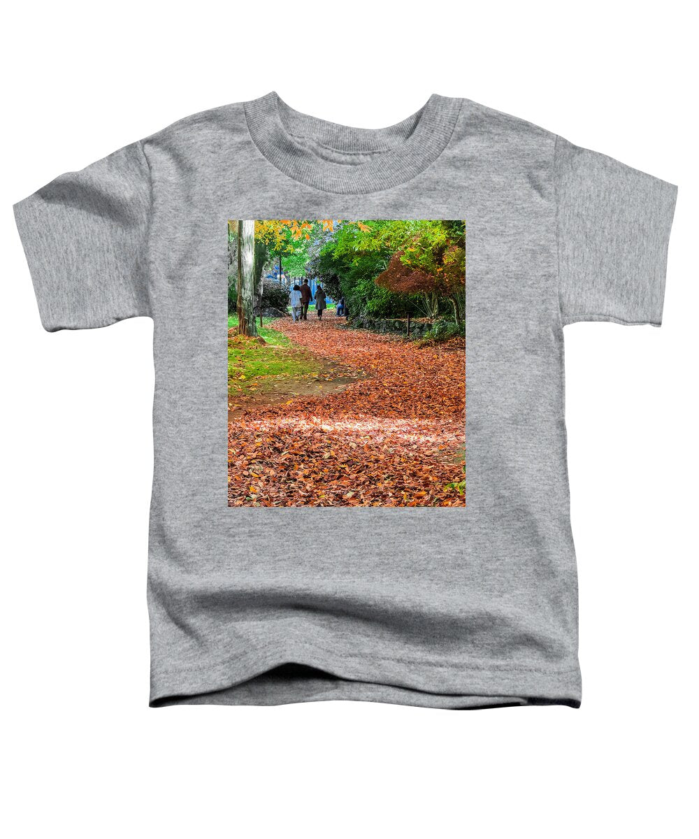 Walk along the park  - Toddler T-Shirt