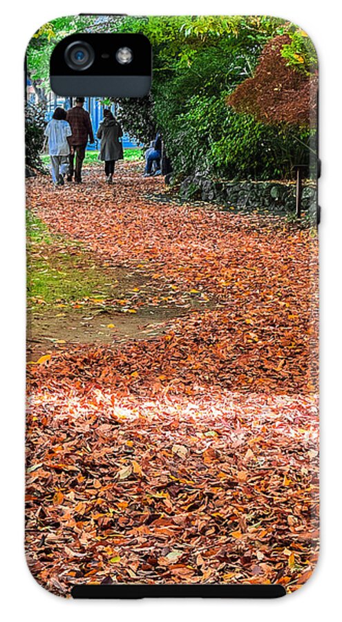 Walk along the park  - Phone Case