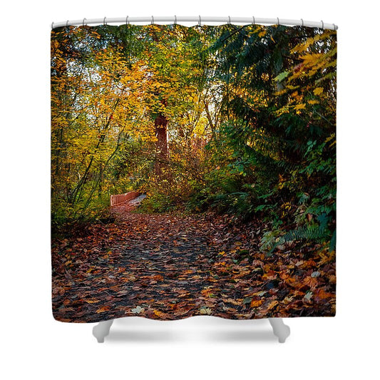 Walk in the park - Shower Curtain