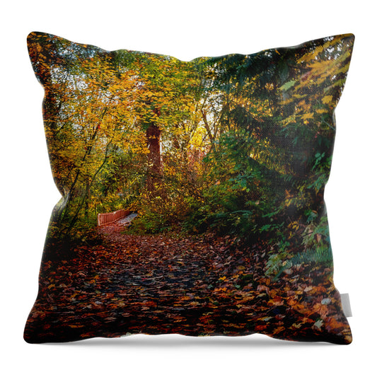 Walk in the park - Throw Pillow