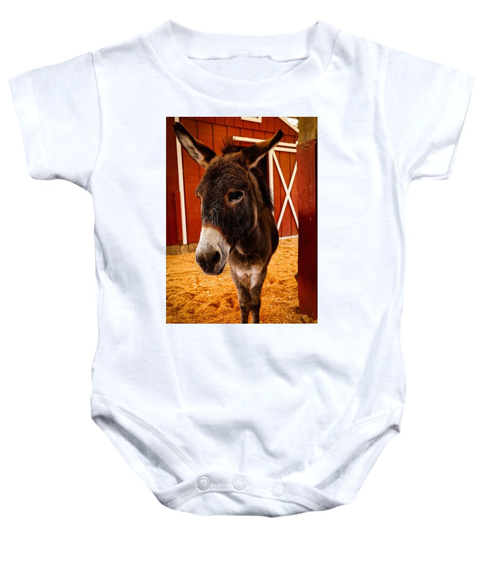 Who are you looking at - Baby Onesie